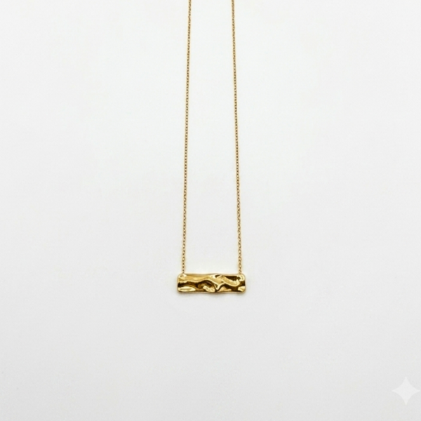 MOLTEN BAR NECKLACE